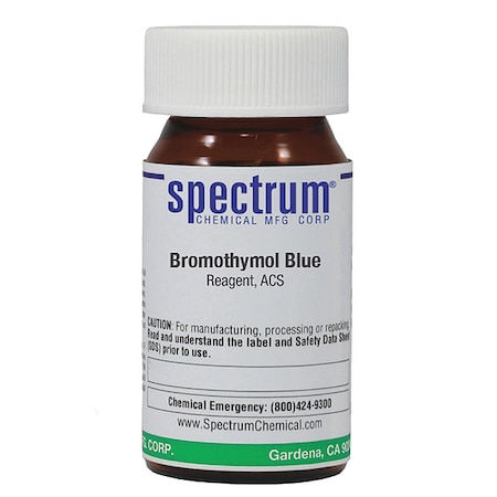 Spectrum Chemical Bromothymol Blue, Reagent, ACS, 5g BR154-5GM