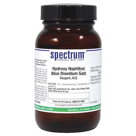 Spectrum Chemical Hydrxy Naphthl B Disdm Slt, Rgnt, ACS, 100g H1092-100GM