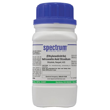 Spectrum Chemical (Ethylenedinitrilo)tetraacetic Acid Diso E1045-125GM