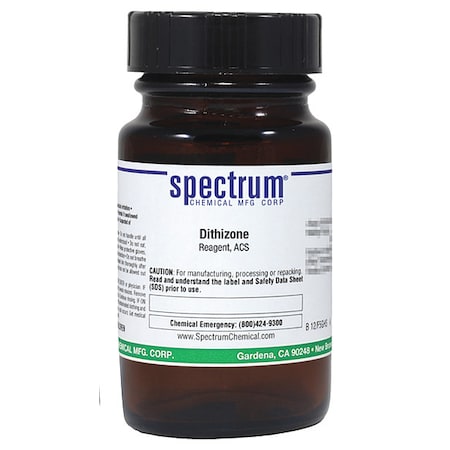 Spectrum Chemical Dithizone, Rgnt, ACS, 10g D1065-10GM