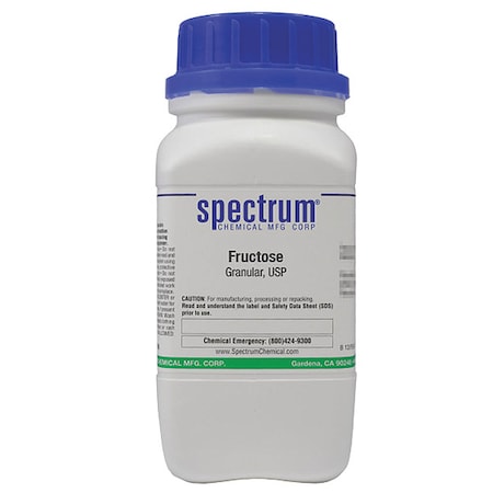 Spectrum Chemical Fructose, Grnlr, USP, 500g FR106-500GM