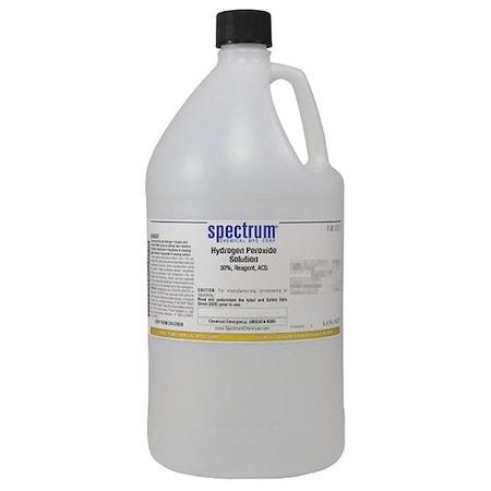 Spectrum Chemical H2O2, 30 Pct, Sltn, Rgnt, ACS, 4, Pls H1065-4LTPL