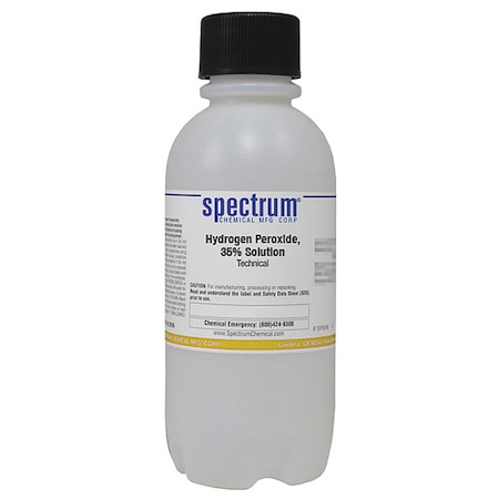 Spectrum Chemical H2O2, 35 Pct Sltn, Technical, 500mL, Pls H1075-500MLPL