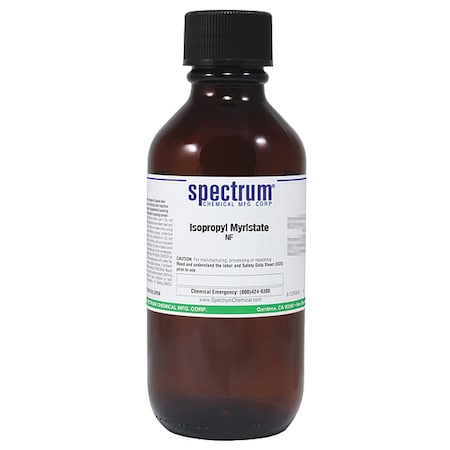 Spectrum Chemical Isopropyl Myristate, NF, 500mL, Gls IS145-500MLGL