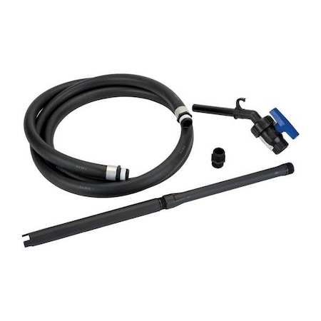 Gpi DrumPumpNozzle, Gry, 13inPlasticSpout 111502-2