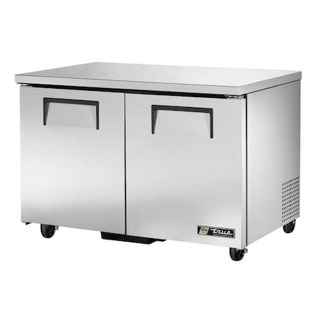 True Undercounter Refrigerator, 12 cu ft, Stainless Steel TUC-48-HC