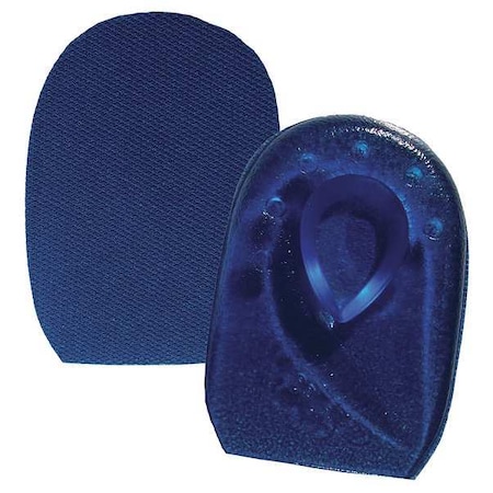 Impacto Heel Cup, Fabric Cover, Visco-Elastic Polymer, Blue, Men 5 to 7, Women7 to 9 4839