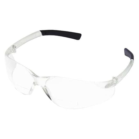 Condor Reading Glasses, +2.0, Clear, Polycarbonate 6PPA4