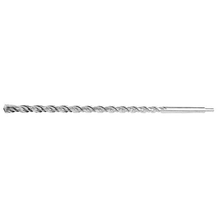 Westward Masonry Bit, 3/8 In, 18 In L, Shank 3/8 In 6PTE5