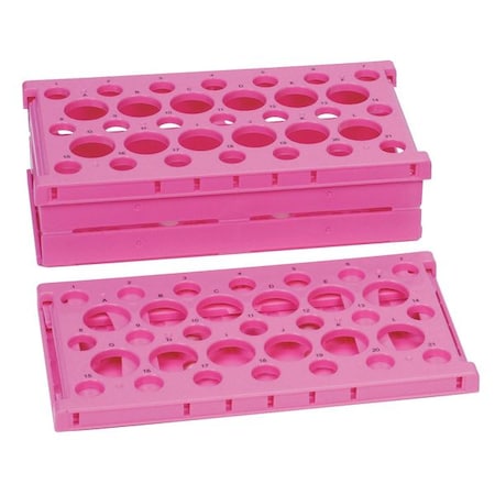Heathrow Scientific Rack, PINK, PK2 HS24320P