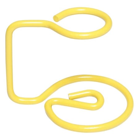 Heathrow Scientific Rack, 1-Well, Steel, Yellow HS23051