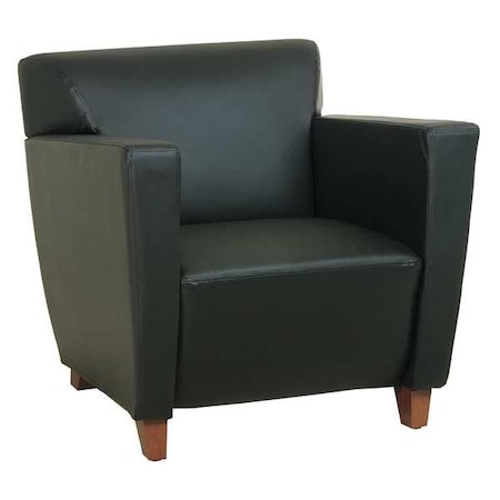 Office Star Accent Chair, 33-1/2" x 30-3/4", Upholstery Color: Black SL8471