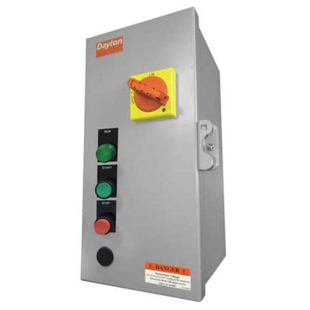 Hoffman IEC Combo Str, 11 to 16 A, 120V Coil, 1 Enc VS-CE1016SSP1