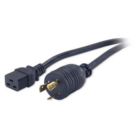 Apc Power Cord, L6-20P, SJT, 12 ft., Blk, 16A, 12/3 AP9871