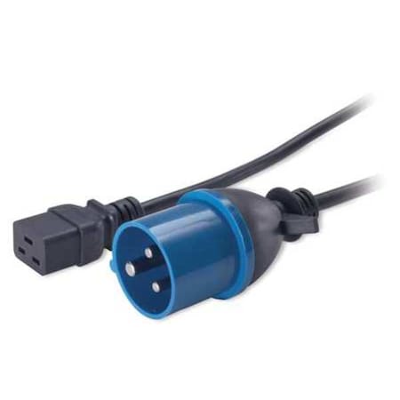 Apc Power Cord, IEC 309 16A, H05VV-F, 8.2 ft., 16A AP9876