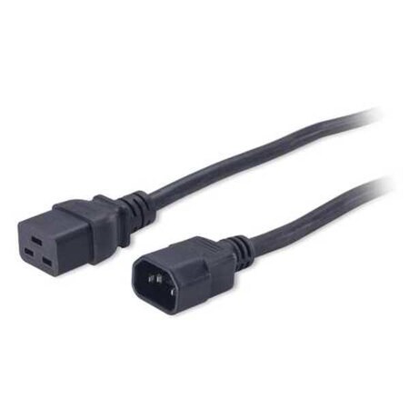 Apc Power Cord, IEC 320 C14, SJT, 6.5 ft., 16A, 14/3 AP9878