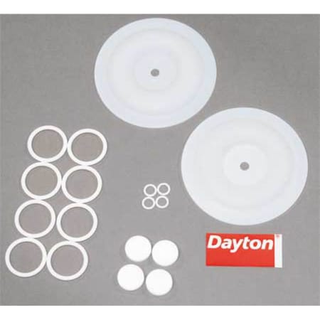 Dayton Pump Repair Kit, Fluid 6PY62