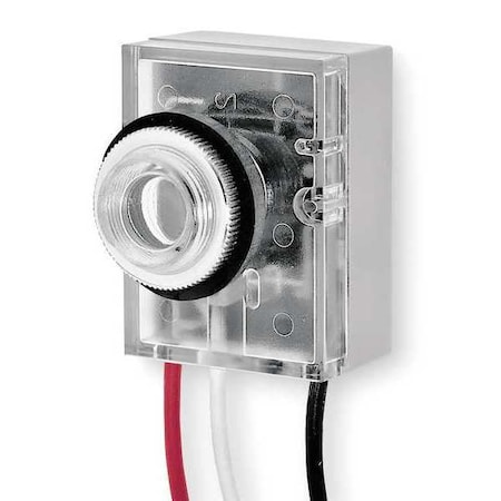 Intermatic Fluorescent, HID, Incandescent Photocontrol, 1,800 W, Gray, 90 sec Max, 30 sec Min K4021C