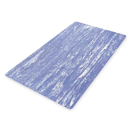 Notrax 3 ft. L x Vinyl Surface With Dense Closed PVC Foam Base, 1" Thick 970S0023BU