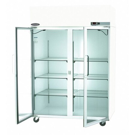 Nor-Lake Scientific Refrigerator, Pass Thru, 55 CF, Glass/Solid NSPT524WWG/0