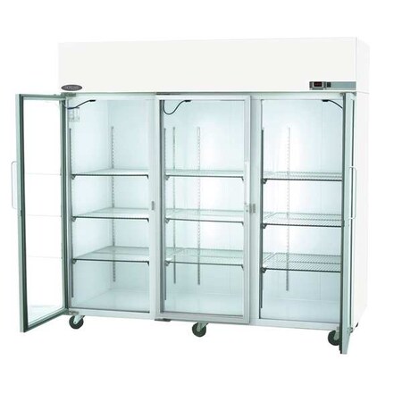 Nor-Lake Scientific Refrigerator, Pass Thru, 85 CF, Glass/Solid NSPT806WWG/0