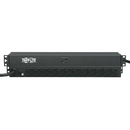 Tripp Lite PDU, Rack Mounted, 5-15R, L5-20P, 15 ft., Black PDU1220T