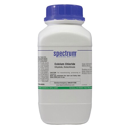 Spectrum Chemical Clcm Chlrd, Dihdrt, Biotc, 2.5kg C1086-2.5KG