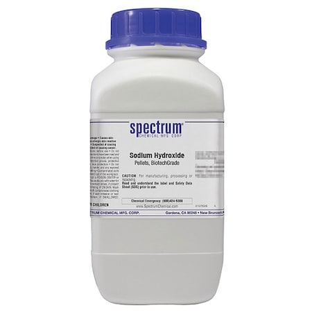 Spectrum Chemical Sdm Hdrxd, Pellets, Biotc, 2.5kg S1301-2.5KG