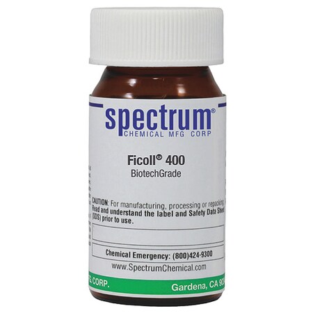 Spectrum Chemical Ficoll 400, Biotc, 5g F3008-5GM