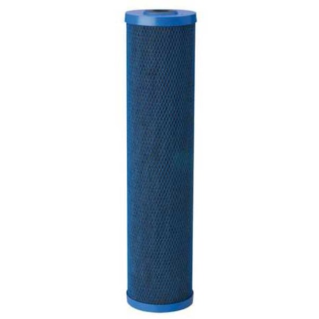 Zoro Select Woven Filter Cartridge, 4 gpm, 5 Micron, 4-5/8" O.D., 20 in H 255678-75
