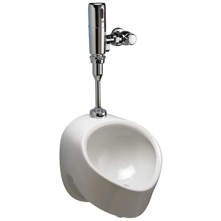 Zurn Siphon Jet Urinal with Sensor Valve, 0.125 gpf, Wall Mount Z5708.205.00