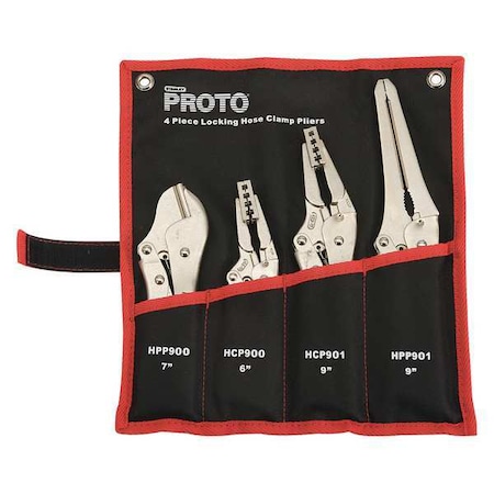 Proto Hose Clamp Plier, 4 Pc. JFFHC4