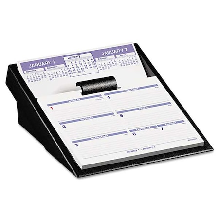 At-A-Glance Flip-A-Week Desk Calendar and Base, 7 x 5.5, White Sheets, 12-Month (Jan to Dec): 2025 AAGSW700X00