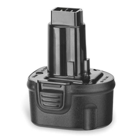 Dewalt 7.2V NiCd Battery, 1.2Ah Capacity DW9057