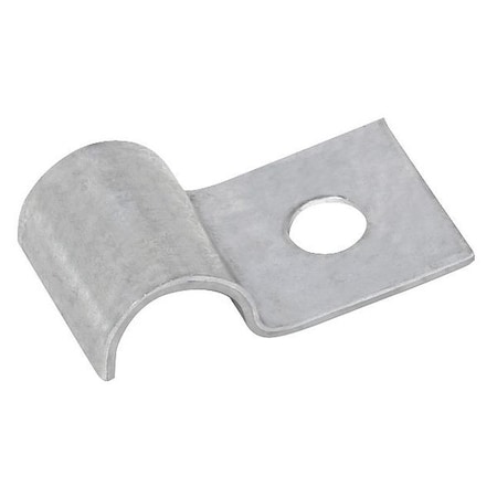 ZORO SELECT Half Clamp, Galvanized, Dia 3/16 In, PK50 CH0307Z1