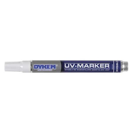 Dykem Industrial Marker, Medium Tip, Clear Color Family, Ink 91195