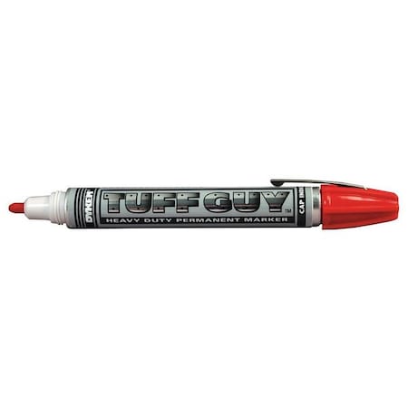 Dykem Industrial Marker, Medium Tip, Red Color Family, Ink 44819
