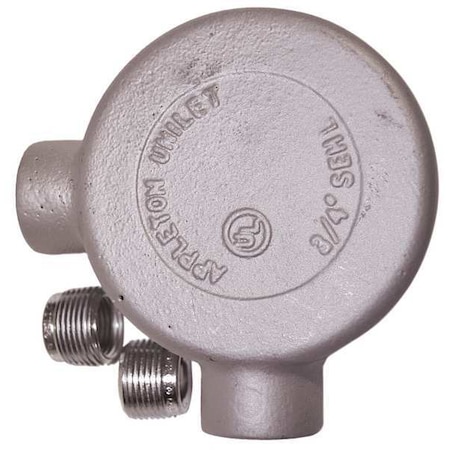 Appleton Electric Conduit Outlet Body, Iron, L SEHL-50