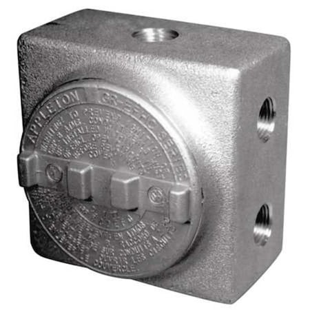 Appleton Electric Conduit Outlet Body, 7 Hub, 1 In. GRSS100