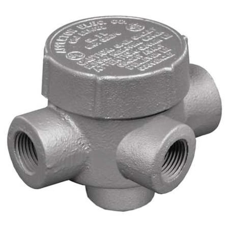 Appleton Electric Conduit Outlet Body, Iron, TA GRJTA75