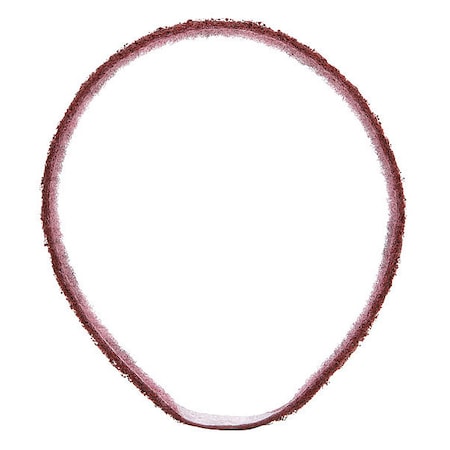 Scotch-Brite Sanding Belt, 3/4 in W, 18 in L, Non-Woven, Aluminum Oxide, Not Applicable Grit, Medium, SC-BS 7000028461