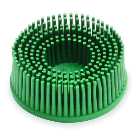Scotch-Brite Bristle Disc, 1 In Dia, 5/8 In Trim, 50G 7000000740