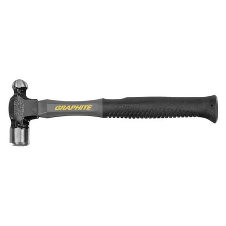 Stanley 16 oz. Ball Peen Hammer, 12 3/4 in L Graphite Handle, Steel Head 54-716