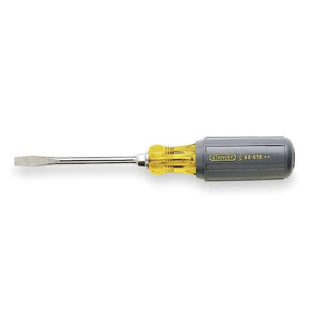 Stanley General Purpose Keystone Slotted Screwdriver 1/4 in Round 66-090