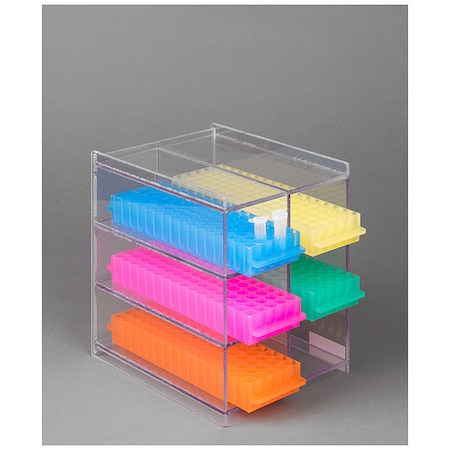 Poltex Small Microtube Rack Holder, PETG 6SMMICRO
