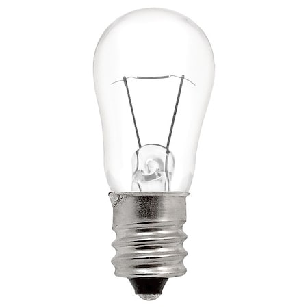 Zoro Select 6W, S6 Incandescent Light Bulb (Formerly LumaPro) 4RZY4