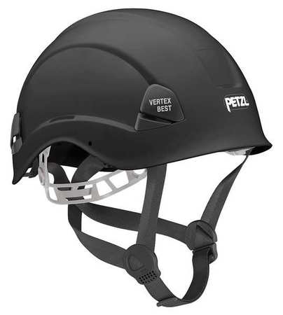 PETZL Rescue Helmet, Black, 6 Point A10BNA