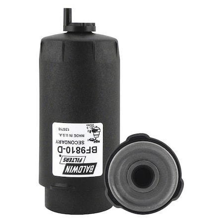 Baldwin Filters Fuel Filter, 7-25/32 x 3-3/16 x 7-25/32In BF9810-D