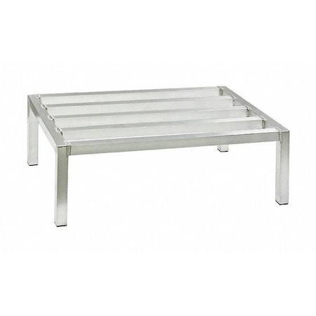 NEW AGE Dunnage Rack, 2000 lb., Aluminum, 36W x 24D 6014