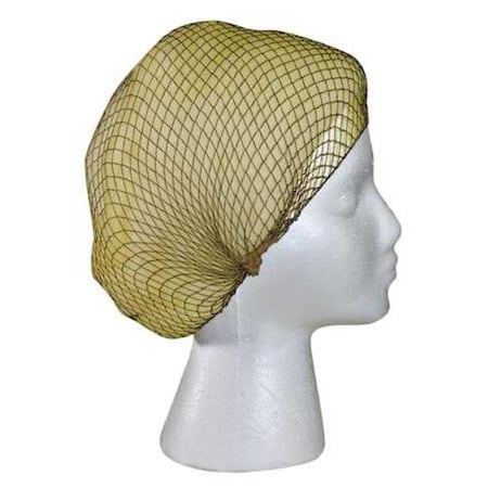 Cellucap Hairnet, Nylon, 25 in Dia., Light Brown, L, 144 PK HN925LBGRA